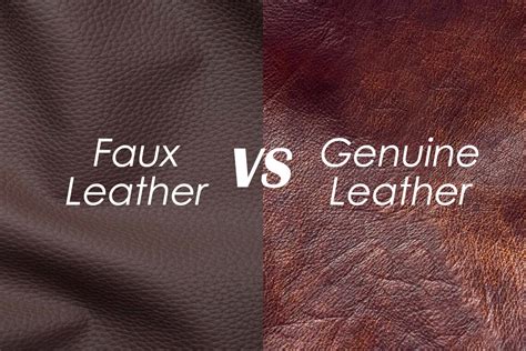 genuine vs real leather